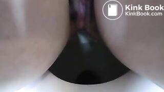 On toilet
