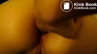 Nasty Rachel gets her dirty butthole fingered