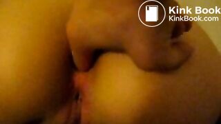 Nasty Rachel gets her dirty butthole fingered