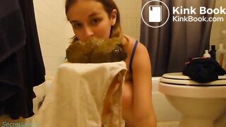 Fat turd in panties
