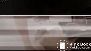 Old man catches mistress lady Katharina urine and spit with his mouth