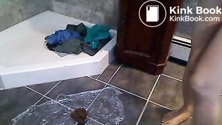 Cute Girl Pooping