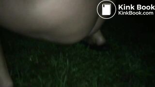 Nichole has to go #2 in the woods