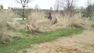Pooping