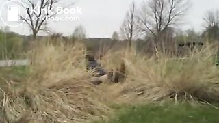 Pooping