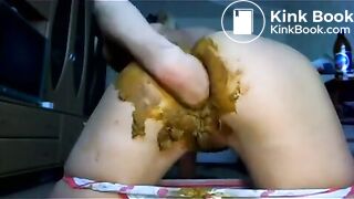 disgusting scat anal fist