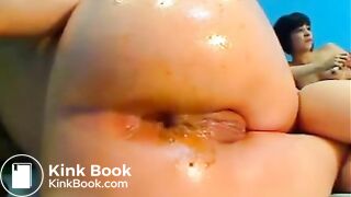 squirt vixen fisting her shithole