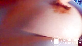 Touching her nipples