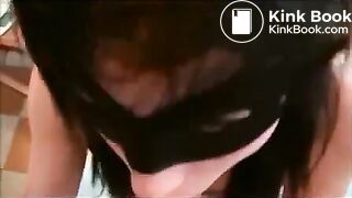 girl tases her ass