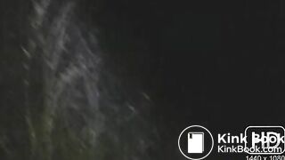 NSG Blond big ass pooping night ootdour