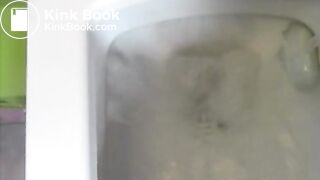 Girl poops 5 times