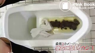 Spy cam amateur in toilet - Japanese E28 Hidden Toilet