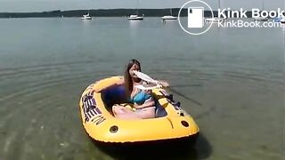 Rubber boat scat