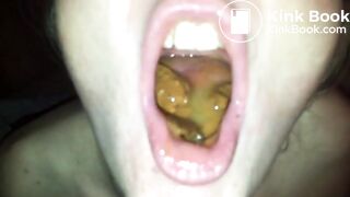 Scat slave eat shit