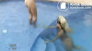In den Pool gekackt