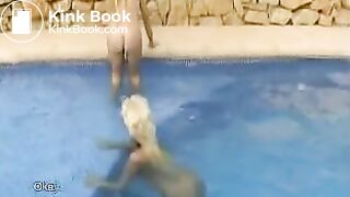 In den Pool gekackt