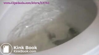 pooping and eating