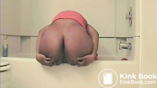 Black Girl On Tub