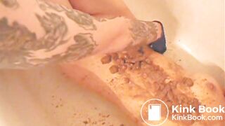 19 year old covered in shit