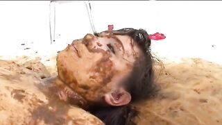 Lesbian-Scat-Wrestling part 2