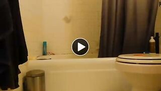 Shitting her knickers and tasting