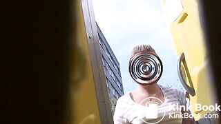 Portable Toilet Spycam Shitting