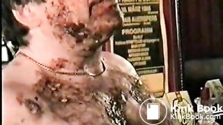 Scat two cumshots on hot girl