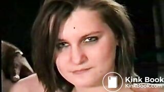 Scat two cumshots on hot girl