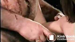 Scat two cumshots on hot girl