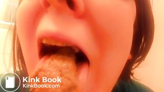 Me eating shit