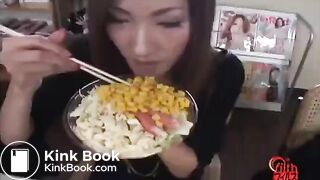 Eating and pooping