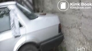 NSG perfect ass car sitting