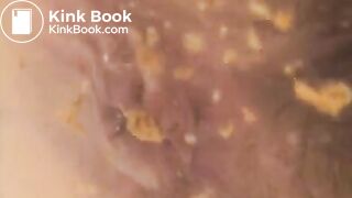 sexy girl shitting underwater