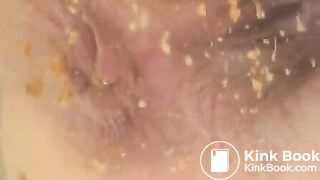 sexy girl shitting underwater