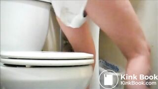 Girl Poop on Bed