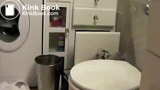 shit in glass