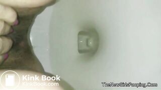 WOMAN DUMPING & SHOWING HER BIG LOGS