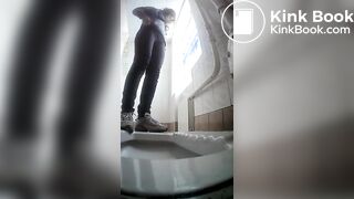 Girls pooping, webcam in the toilet 5-1 - Pooping and