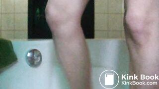 Geiler schiss in die Wanne