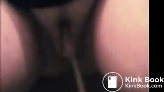 Pooping dripping creamy vaginal discharge compilation