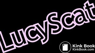 Shit and piss feet massage  LucyScat