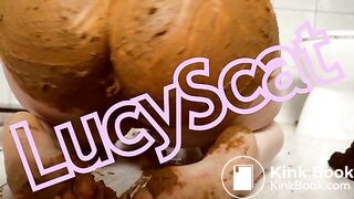 Panty and Poo stuffed in my Pussy  LucyScat