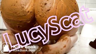 Panty and Poo stuffed in my Pussy  LucyScat