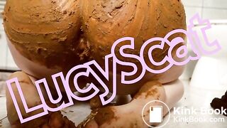 Panty and Poo stuffed in my Pussy  LucyScat