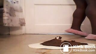 Black BBW shits into a Soft Burrito