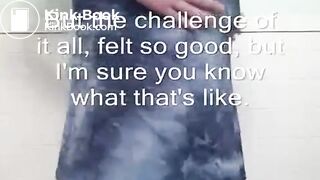 Hot preggo shits her white panties 01