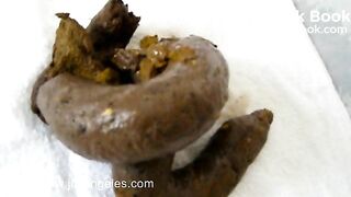 British milf huge turd