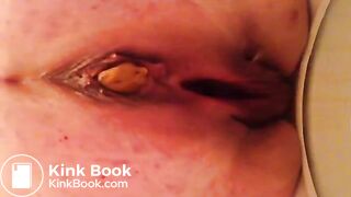 BBW Mature Poop - Taking a shit at work