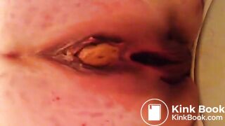 BBW Mature Poop - Taking a shit at work