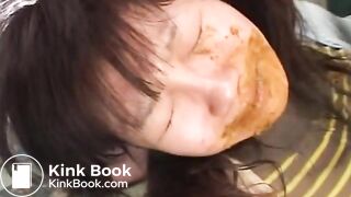 lesbian scat domination part 1